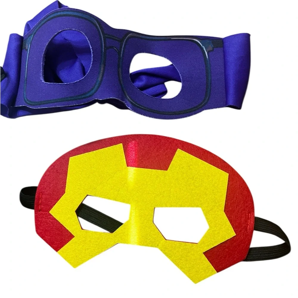 Set of Four Superhero Masks